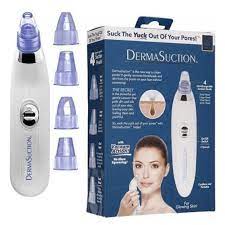 Derma Suction Facial Pore Cleanser  Blackhead Whitehead Remover Vacuum Suction Machine for Women